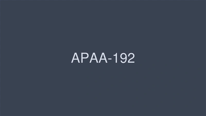 APAA-192 깨진 아가씨·치즈루 진정 닌포마니아(<b class=