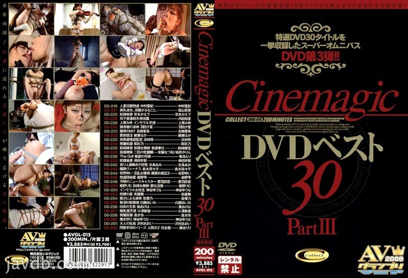 AVGL-015 Cinemagic DVD 베스트 30 PART.3 - 기쿠치 에리